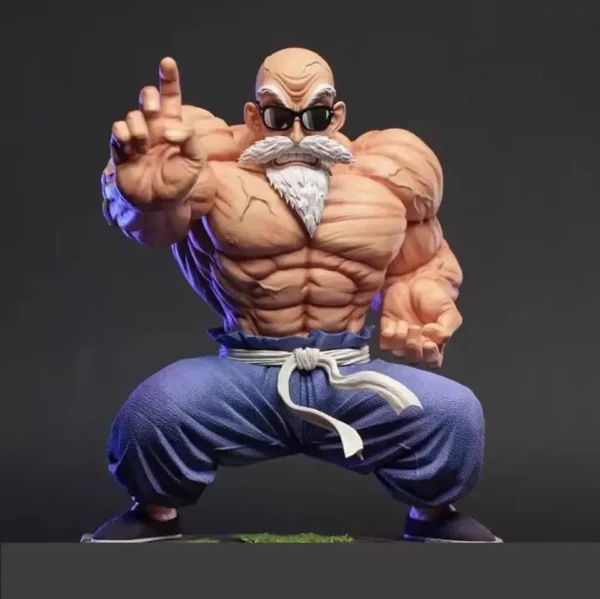 Anime Dragon Ball Mini Figura Maestro Roshi 9cm