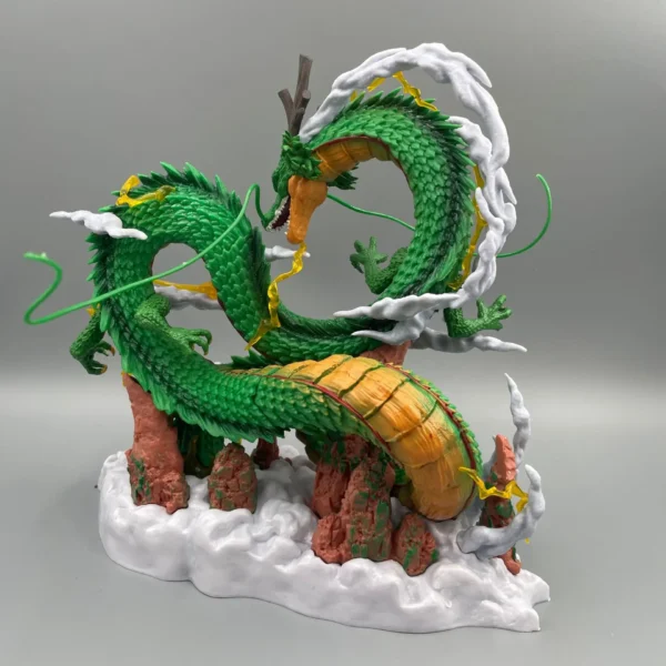 24cm Dragon Ball Anime Figure Shenron Figure Goku And Shenron Figurine Model Pvc Statue Doll Collection Room Toy Gifts - Imagen 4