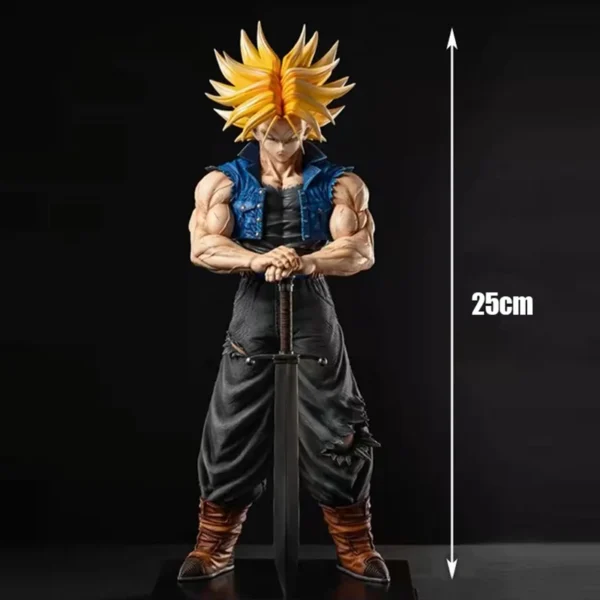 Anime Dragon Ball Z Trunks Figure 25cm/9.84in - Imagen 6