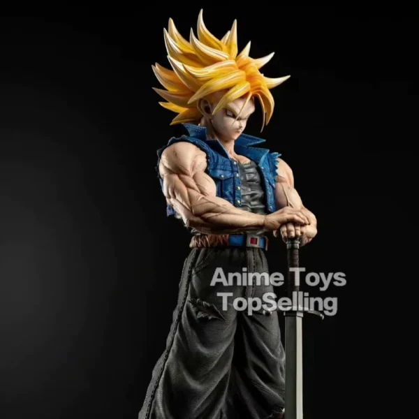 Anime Dragon Ball Z Trunks Figure 25cm/9.84in - Imagen 5