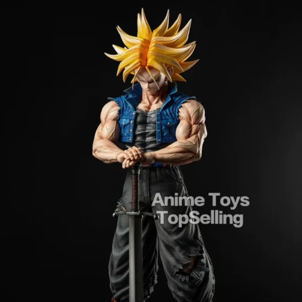 Anime Dragon Ball Z Trunks Figure 25cm/9.84in - Imagen 4