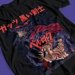 Camisetas Berserk Transformación Guts