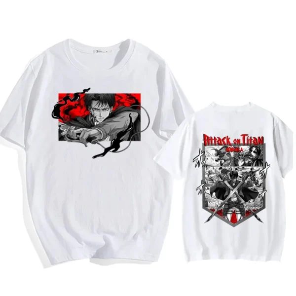 Camisetas Anime Shingeki No Kyojin / Attack On Titan Unisex - Imagen 2