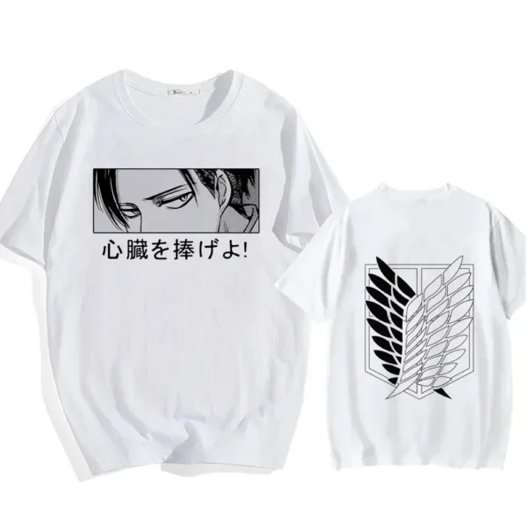 Camiseta Anime Attack on Titan Unisex ! - Imagen 6