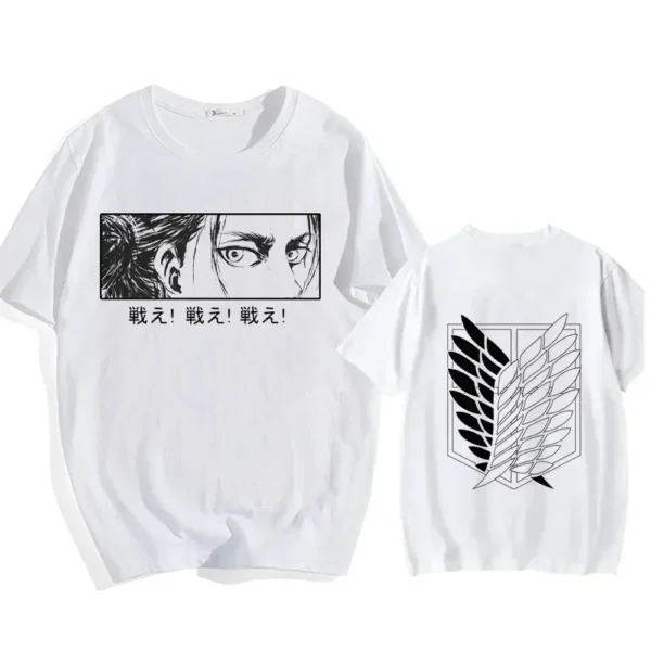 Camiseta Anime Attack on Titan Unisex ! - Imagen 5